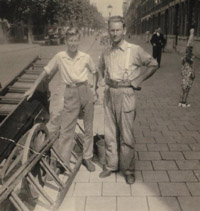 Arie Diepraam met Arie Junior